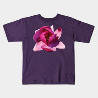 Magnolias - Pink Magnolia Closeup Kids T-Shirt